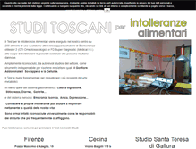 Tablet Screenshot of intolleranzealimentaricarta.com